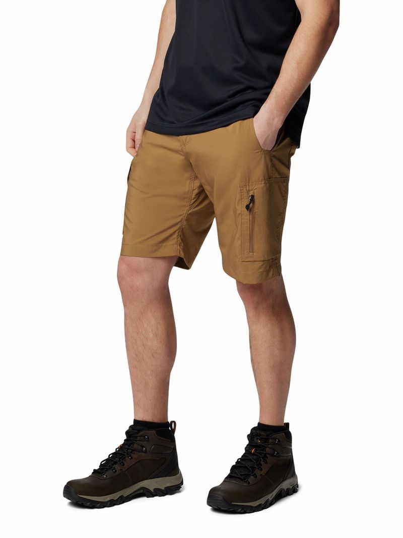 Short-Hombre-Silver-Ridge-Utility-Cargo-Cafe-Columbia