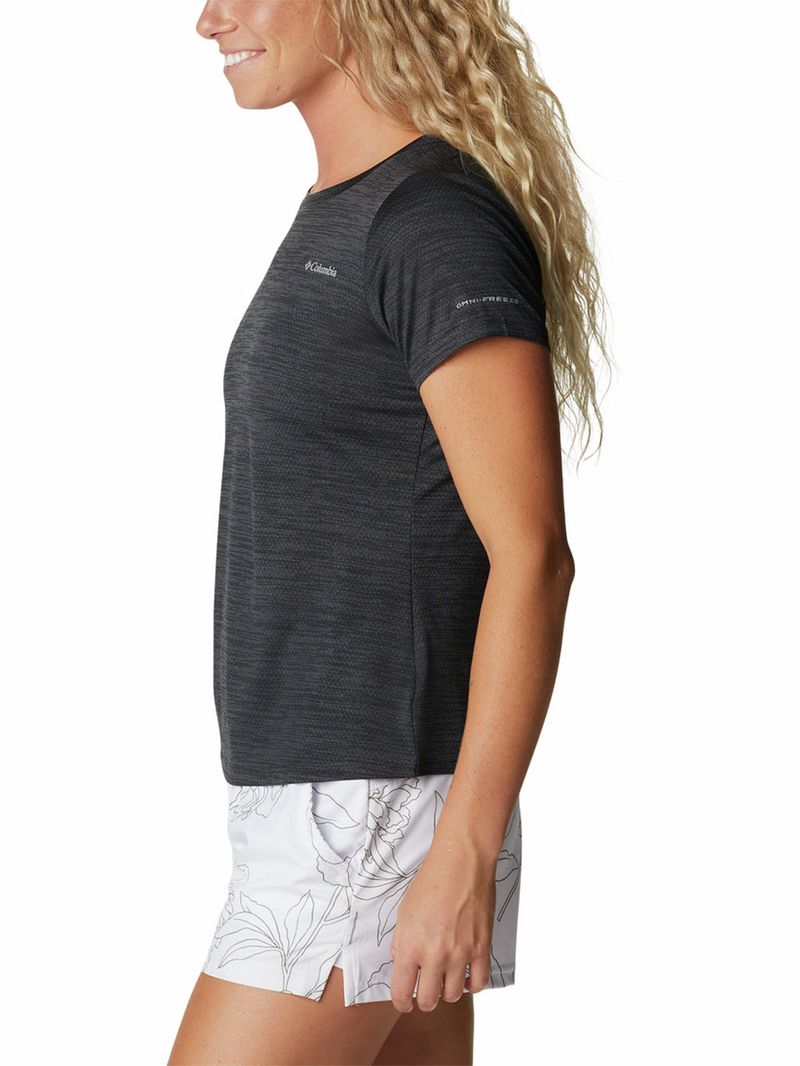 Polera-Manga-Corta-Mujer-Alpine-Chill-Zero-Negro-Columbia