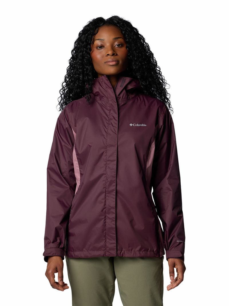Cortaviento Mujer Arcadia II Jacket Morado Columbia