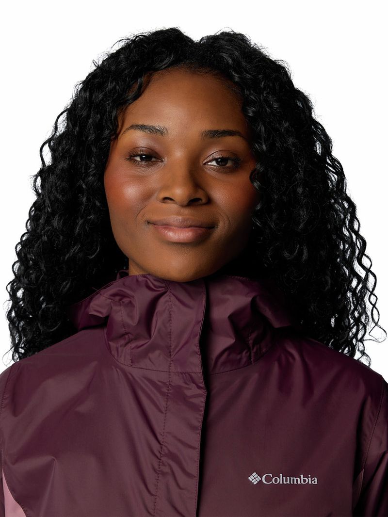 Cortaviento Mujer Arcadia II Jacket Morado Columbia