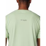 Polera-Manga-Corta-Hombre-Summit-Valley-Crew-Verde-Columbia