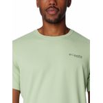 Polera-Manga-Corta-Hombre-Summit-Valley-Crew-Verde-Columbia