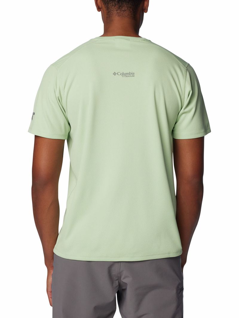Polera-Manga-Corta-Hombre-Summit-Valley-Crew-Verde-Columbia