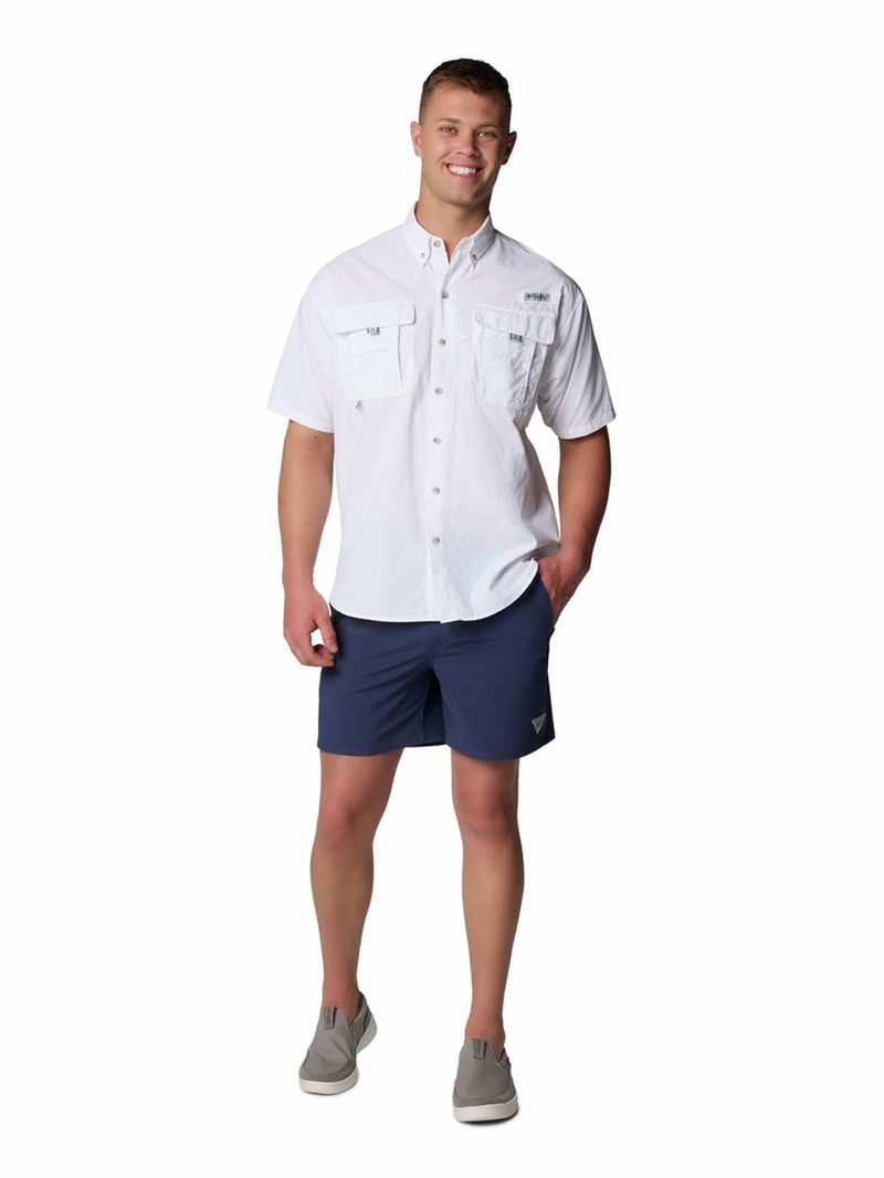 Camisa-Manga-Corta-Hombre-Bahama-II-Shirt-Blanco-Columbia