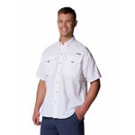 Camisa-Manga-Corta-Hombre-Bahama-II-Shirt-Blanco-Columbia