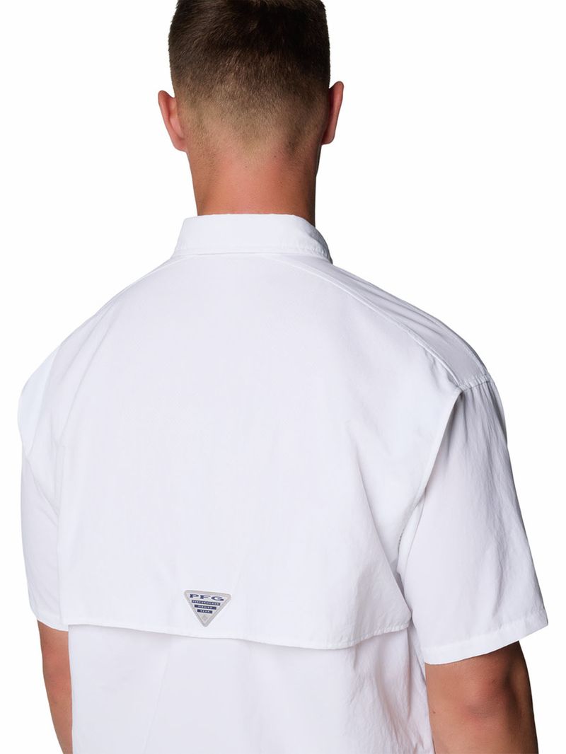 Camisa-Manga-Corta-Hombre-Bahama-II-Shirt-Blanco-Columbia