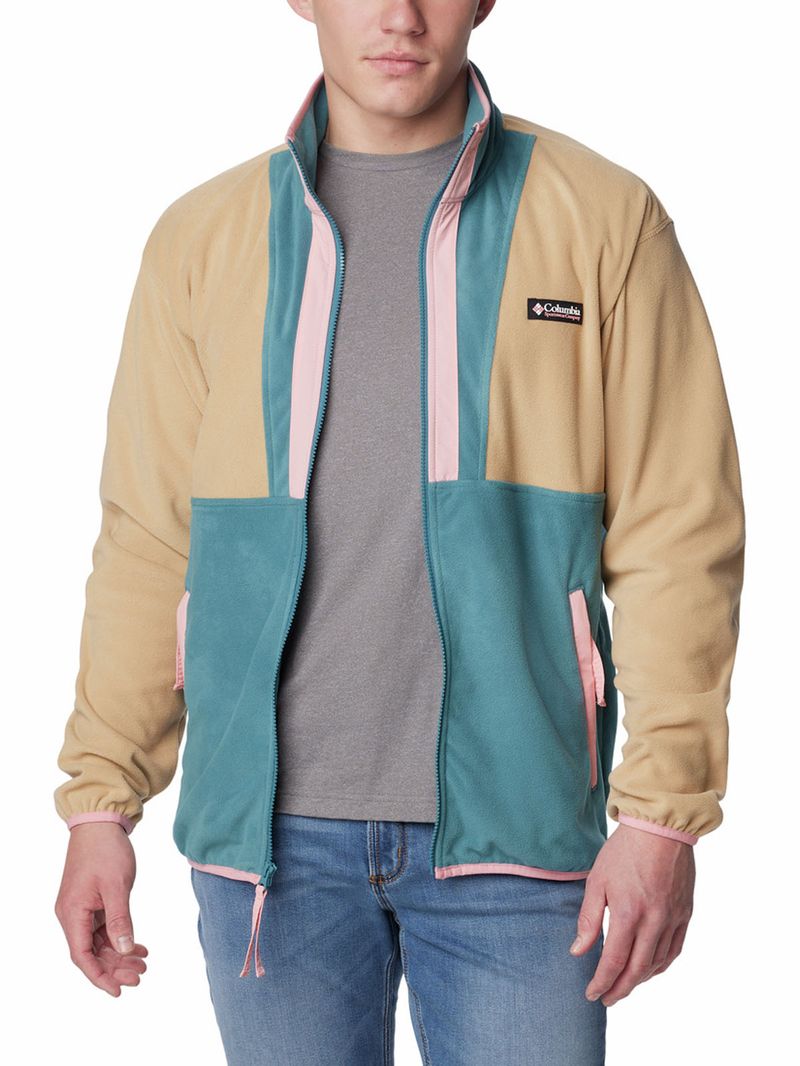 Polar-Hombre-Back-Bowl-Fleece-Lightweight-Beige-Columbia