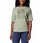 Polera-Manga-Corta-Mujer-North-Cascades-Relaxed-Verde-Columbia