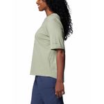 Polera-Manga-Corta-Mujer-North-Cascades-Relaxed-Verde-Columbia