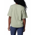 Polera-Manga-Corta-Mujer-North-Cascades-Relaxed-Verde-Columbia