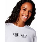 Polera-Manga-Corta-Mujer-North-Cascades-Relaxed-Blanco-Columbia