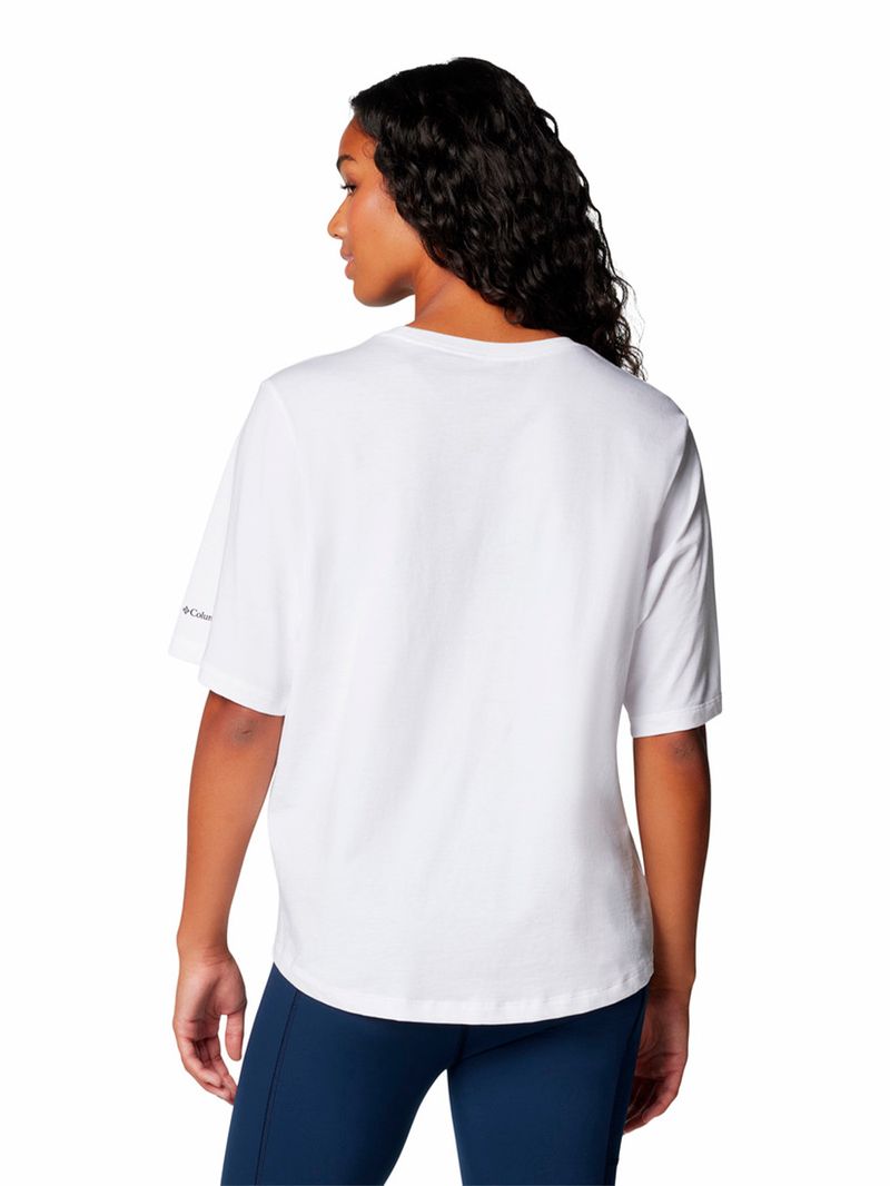 Polera-Manga-Corta-Mujer-North-Cascades-Relaxed-Blanco-Columbia