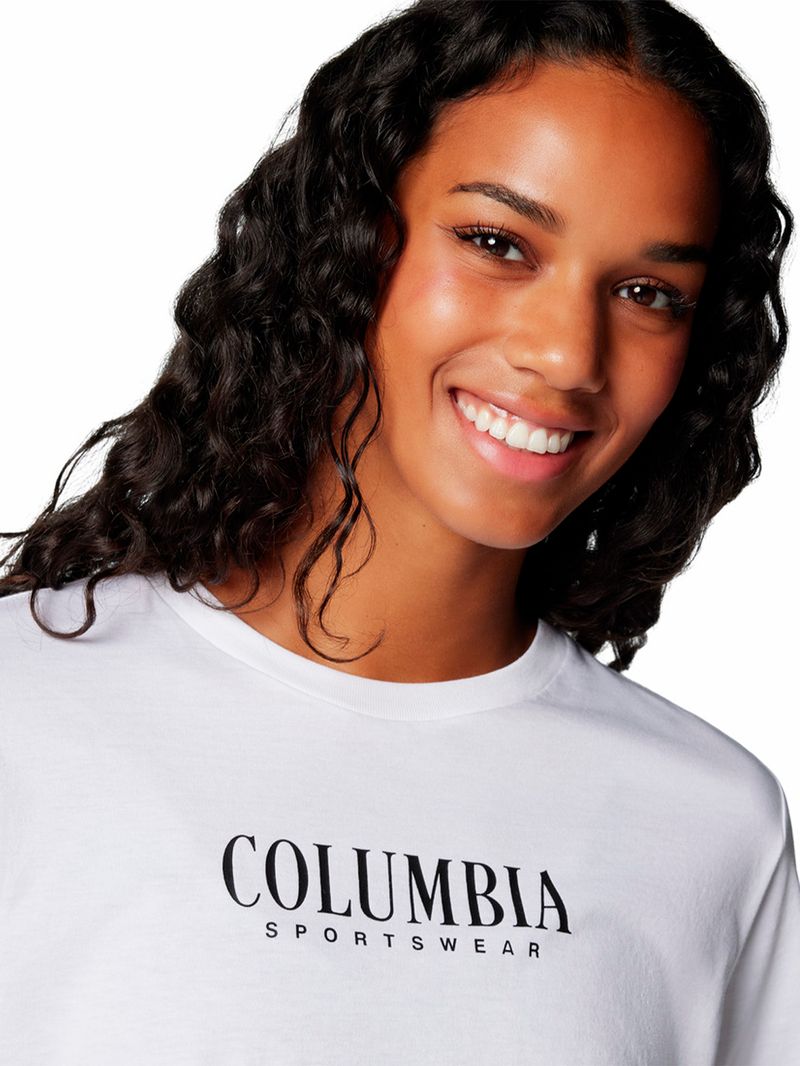 Polera-Manga-Corta-Mujer-North-Cascades-Relaxed-Blanco-Columbia