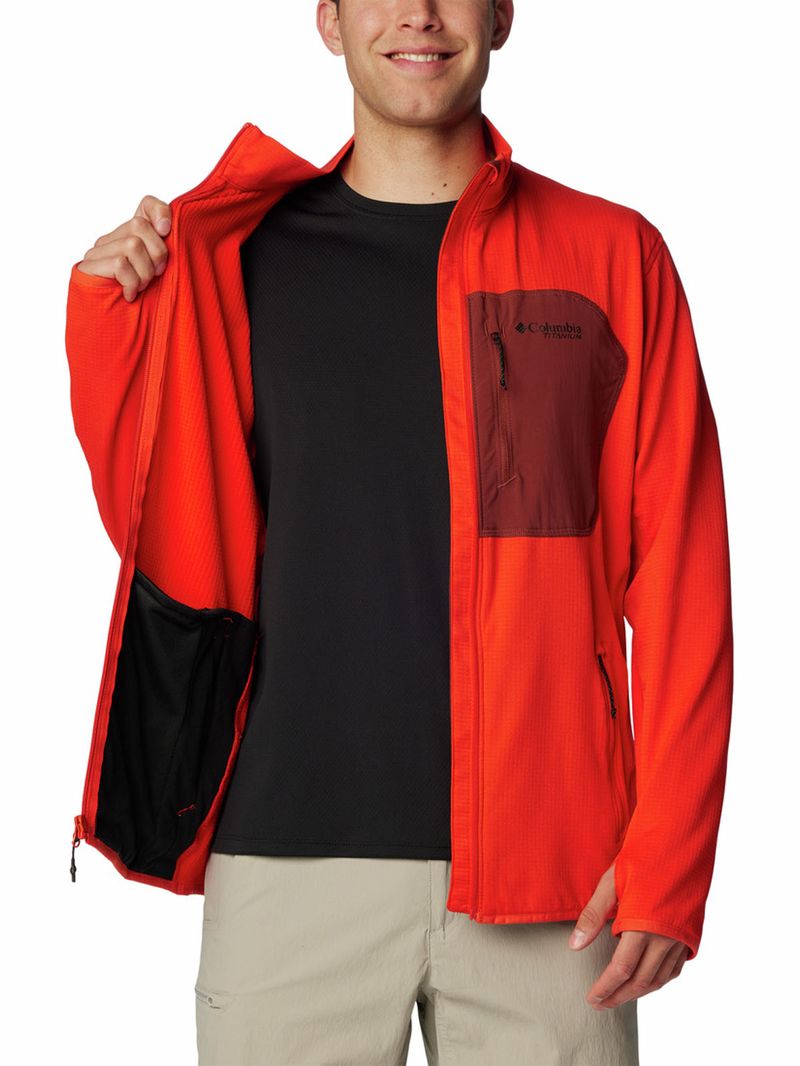 Polar-Hombre-Triple-Canyon-Grid-Full-Zip-Rojo-Columbia