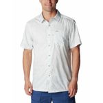 Camisa-Manga-Corta-Hombre-Super-Slack-Tide-Camp-Gris-Columbia