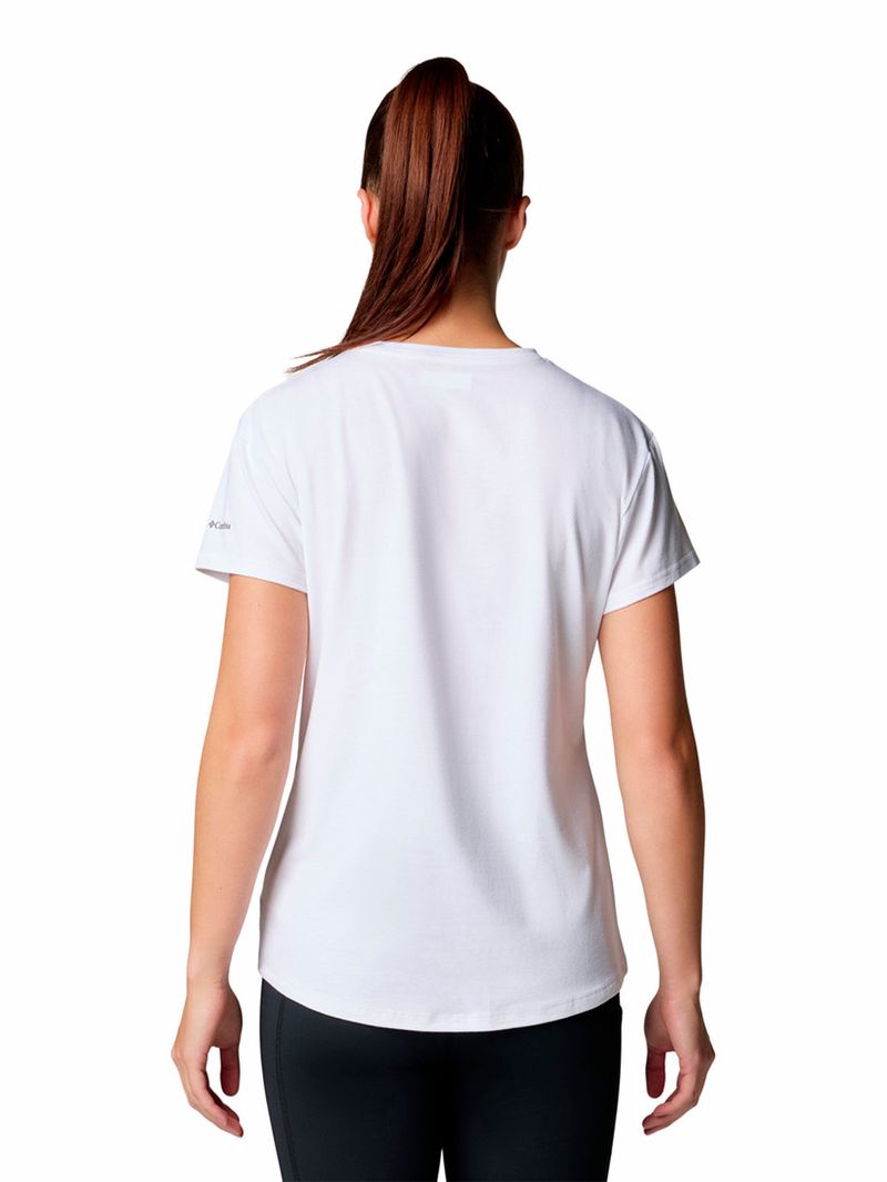 Polera-Manga-Corta-Mujer-Sun-Trek-Graphic-Blanco-Columbia