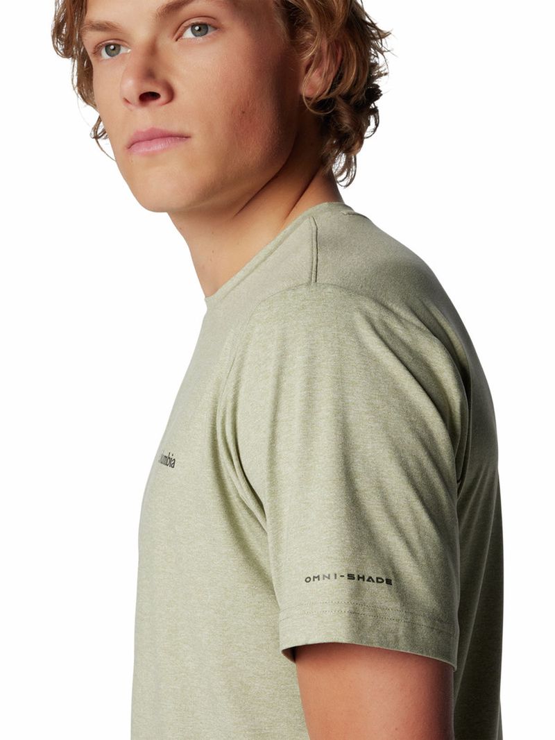 Polera-Manga-Corta-Hombre-Tech-Trail-Crew-Neck-Verde-Columbia
