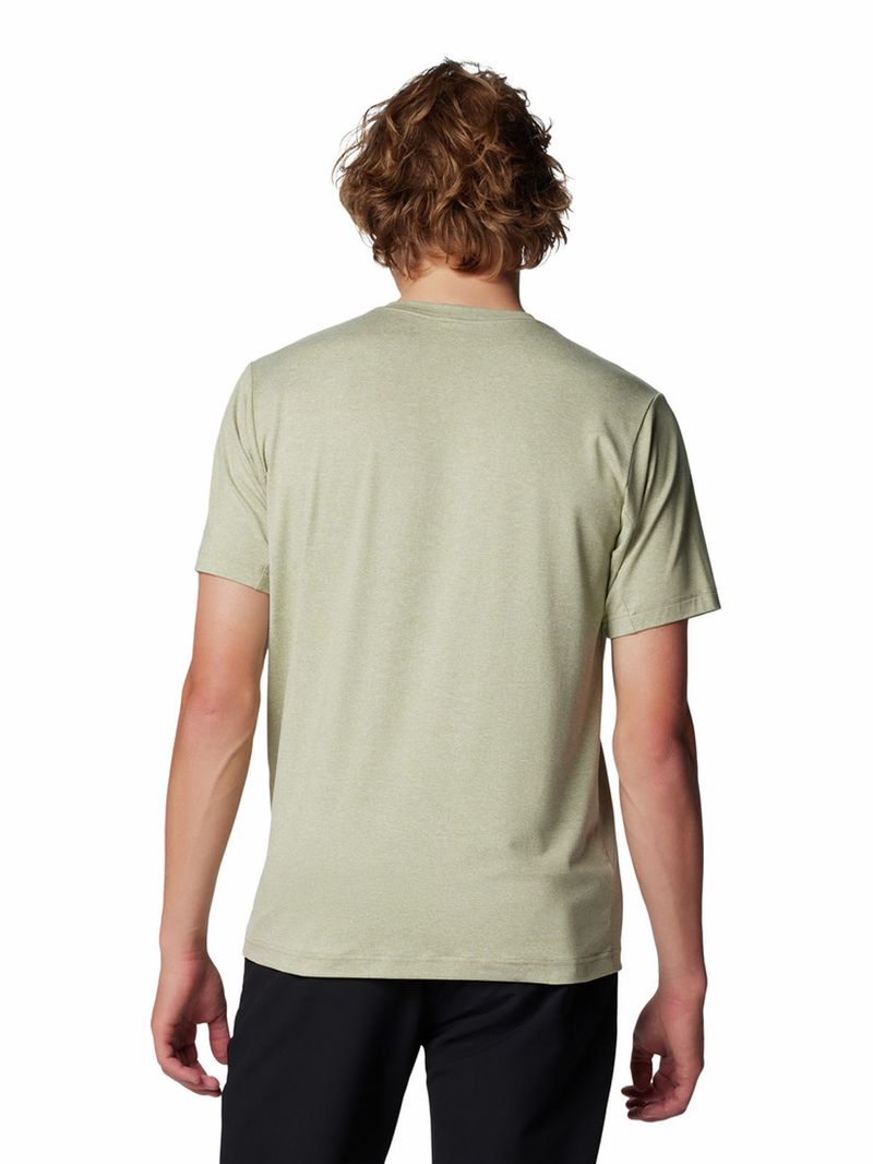 Polera-Manga-Corta-Hombre-Tech-Trail-Crew-Neck-Verde-Columbia
