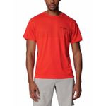 Polera-Manga-Corta-Hombre-Cirque-River-Crew-Rojo-Columbia