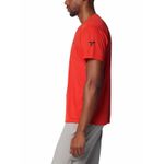 Polera-Manga-Corta-Hombre-Cirque-River-Crew-Rojo-Columbia