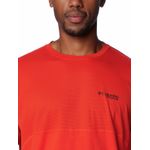 Polera-Manga-Corta-Hombre-Cirque-River-Crew-Rojo-Columbia
