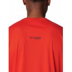Polera-Manga-Corta-Hombre-Cirque-River-Crew-Rojo-Columbia