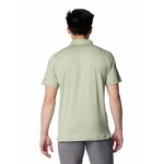Polera-Manga-Corta-Hombre-Tech-Trail-Polo-Verde-Columbia