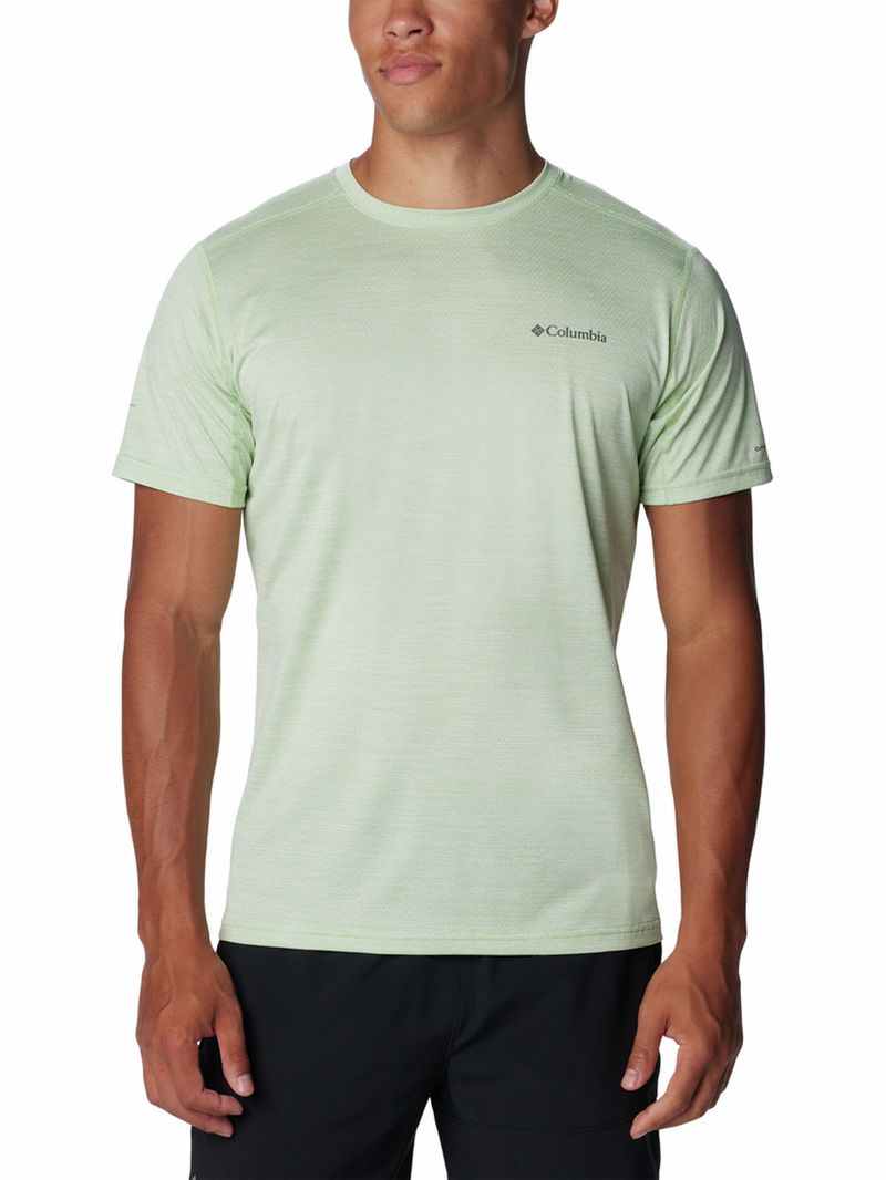 Polera-Manga-Corta-Hombre-Alpine-Chill-Zero-Verde-Columbia