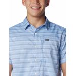 Camisa-Manga-Corta-Hombre-Silver-Ridge-Utility-Lite-Novelty-Celeste-Columbia