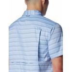 Camisa-Manga-Corta-Hombre-Silver-Ridge-Utility-Lite-Novelty-Celeste-Columbia