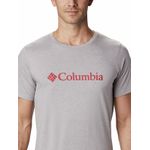 Polera-Manga-Corta-Hombre-Csc-Basic-Logo-Gris-Columbia