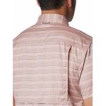 Camisa-Manga-Corta-Hombre-Silver-Ridge-Utility-Lite-Novelty-Rojo-Columbia