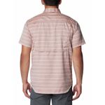 Camisa-Manga-Corta-Hombre-Silver-Ridge-Utility-Lite-Novelty-Rojo-Columbia