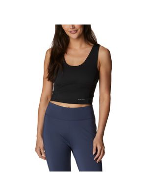 Polera Manga Corta Mujer Boundless Trek Tank Negro Columbia