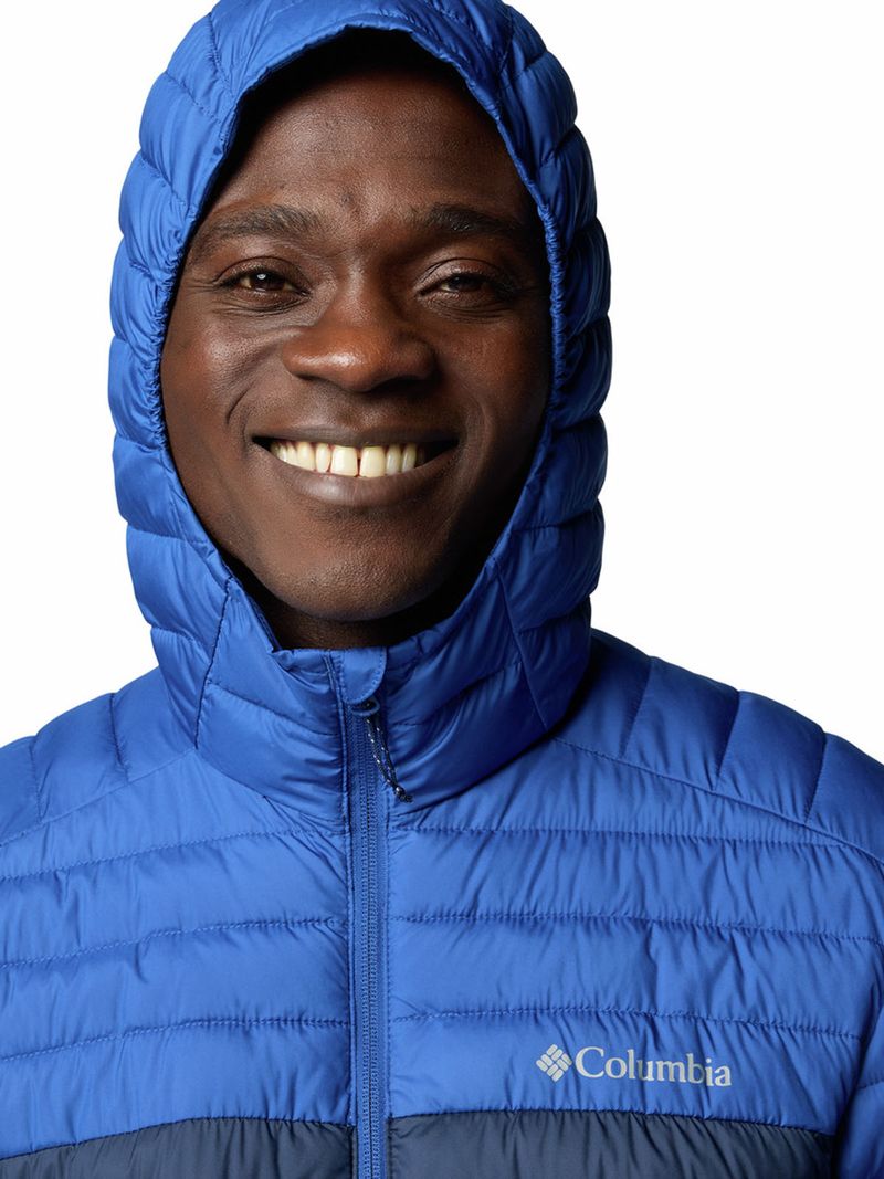Parka Hombre Silver Falls II Hooded Azul Columbia