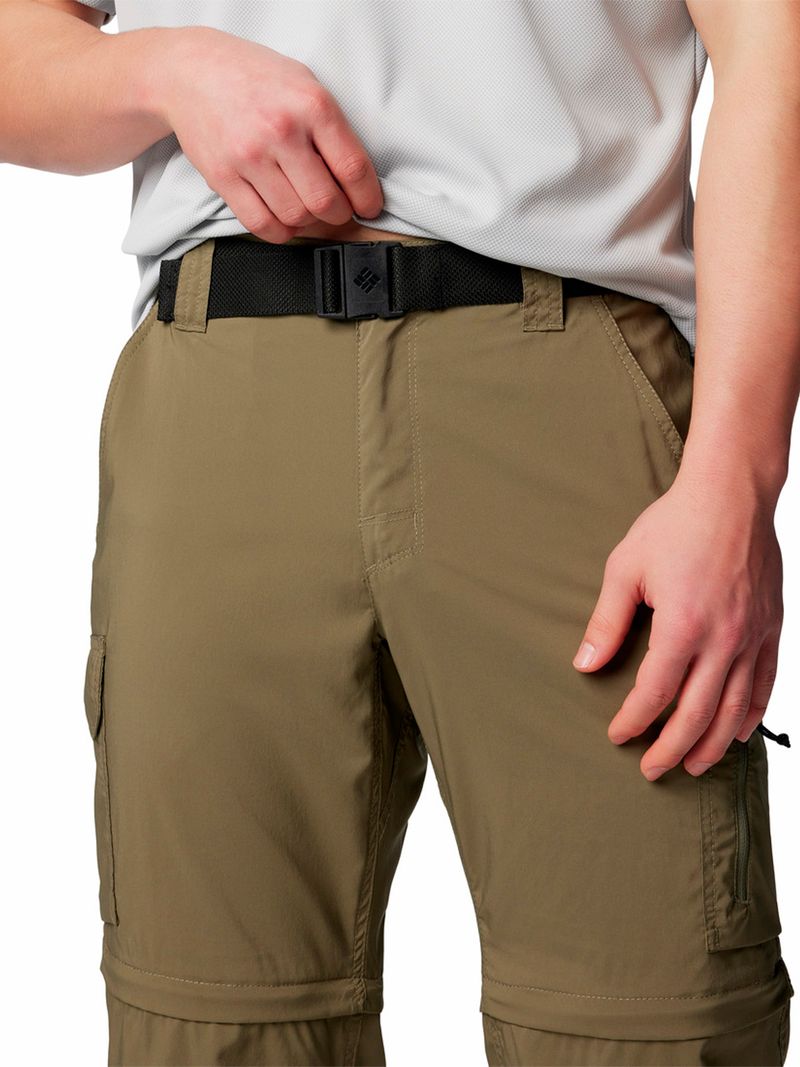 Pantalón Hombre Silver Ridge Utility Convertible Gris Columbia