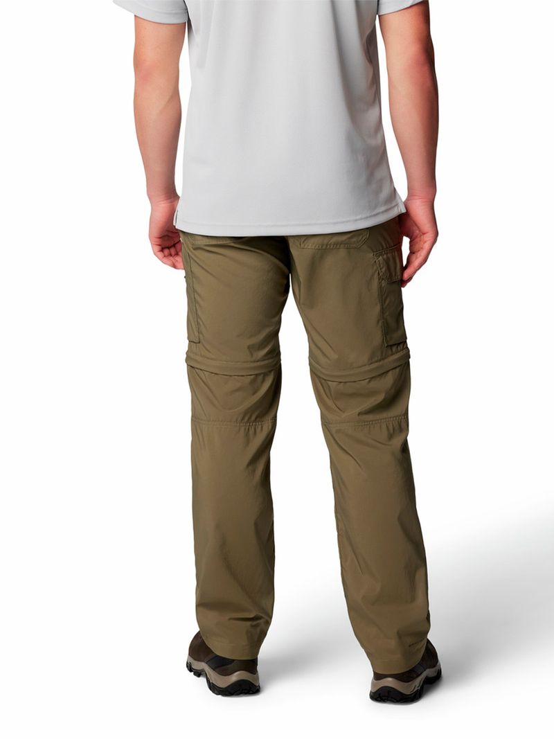 Pantalón Hombre Silver Ridge Utility Convertible Gris Columbia