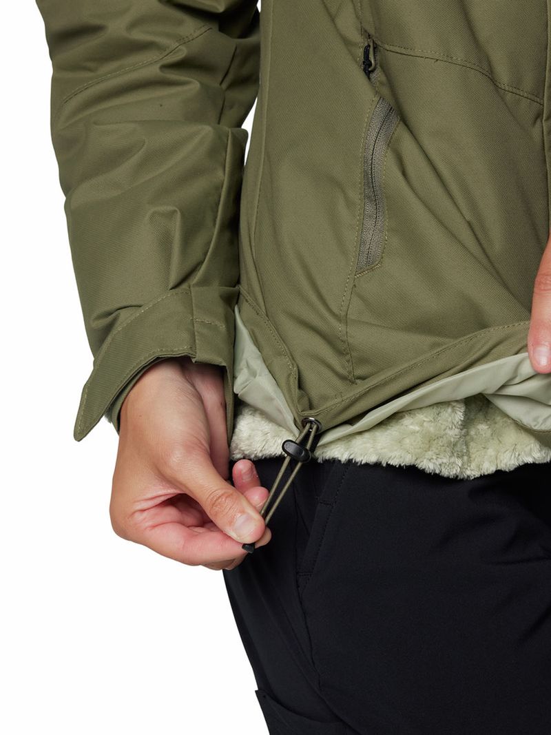 Parka Mujer Bugaboo III Fleece Interchange Verde Columbia