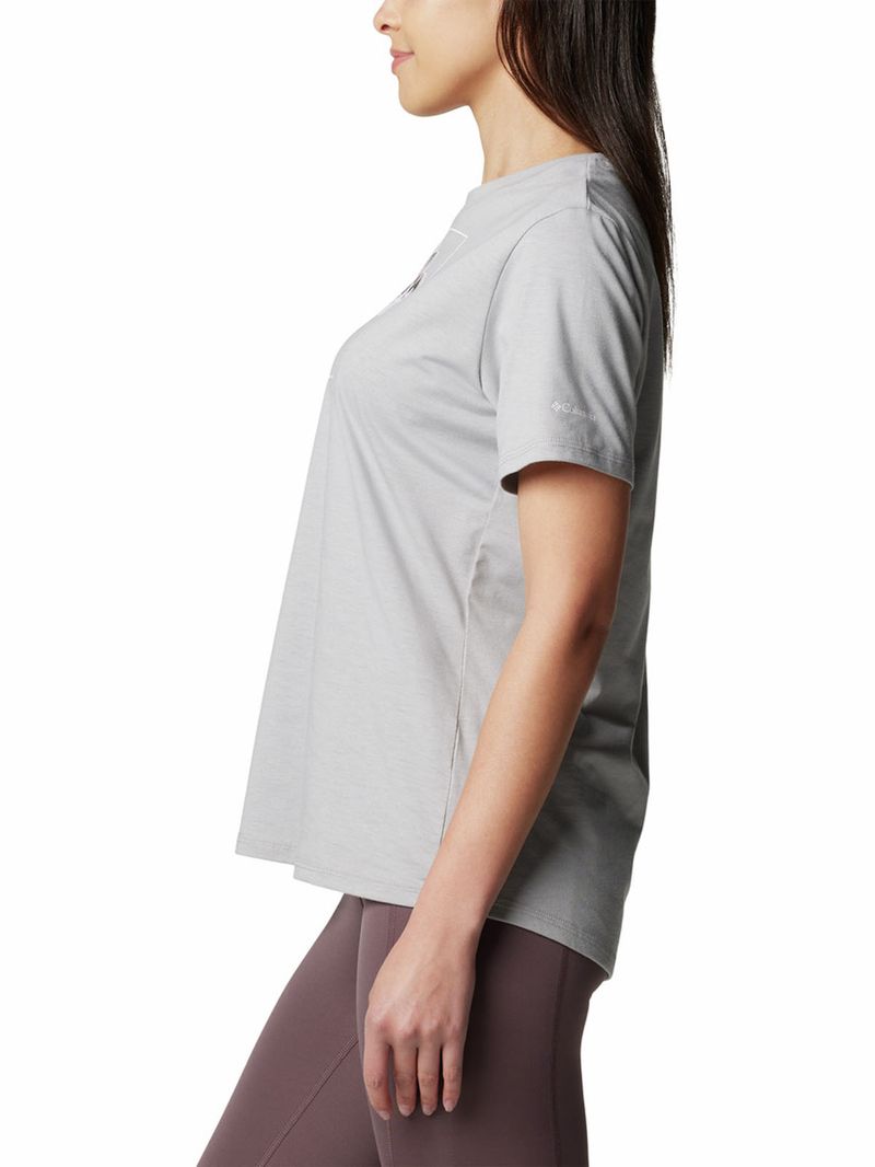 Polera-Manga-Corta-Mujer-Sun-Trek-Graphic-Gris-Columbia