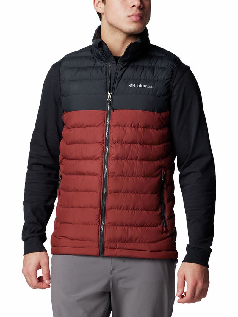 Parka-Sin-Mangas-Hombre-Powder-Lite-II-Rojo-Columbia