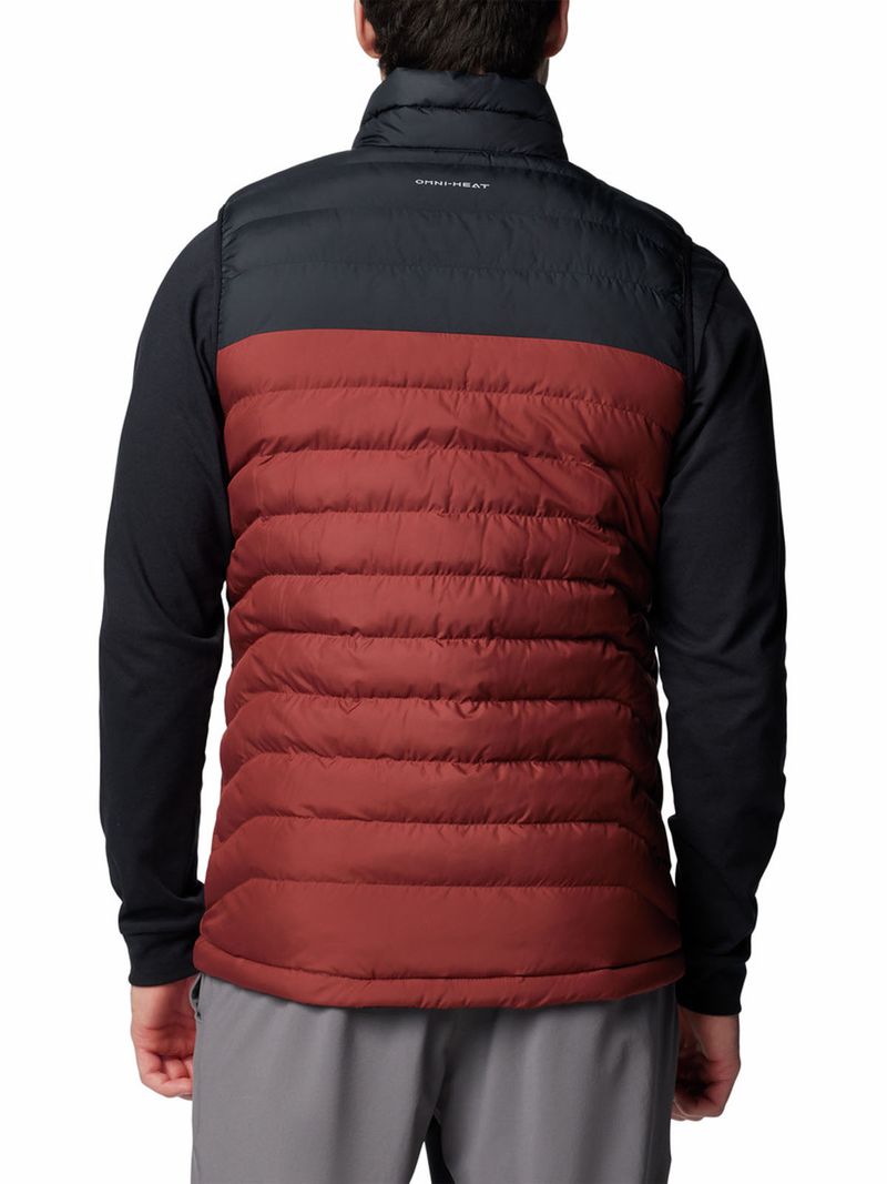 Parka Sin Mangas Hombre Powder Lite II Rojo Columbia