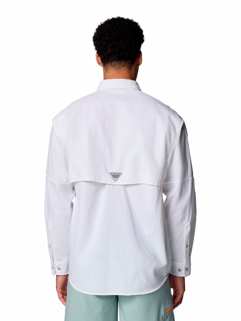 Camisa-Manga-Larga-Hombre-Bahama-II-Shirt-Blanco-Columbia