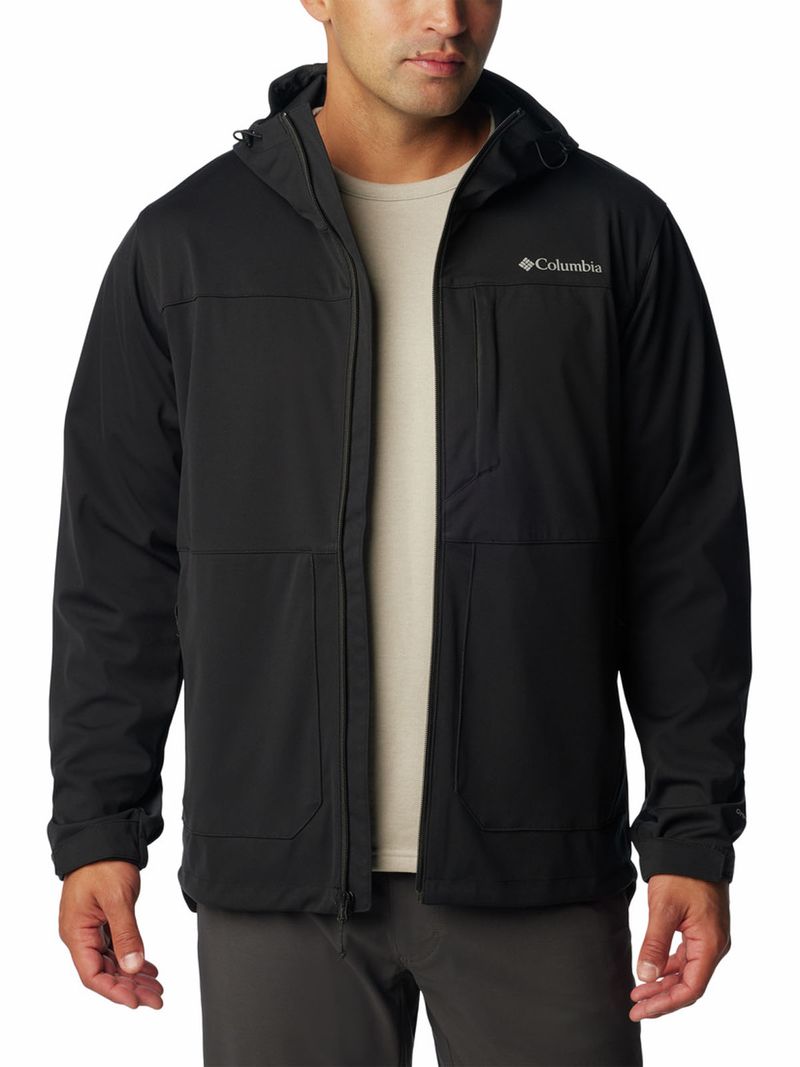 Softshell Hombre Black Mesa Softshell Negro Columbia