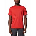 Polera-Manga-Corta-Hombre-Columbia-Hike-Crew-Rojo-Columbia