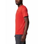 Polera-Manga-Corta-Hombre-Columbia-Hike-Crew-Rojo-Columbia