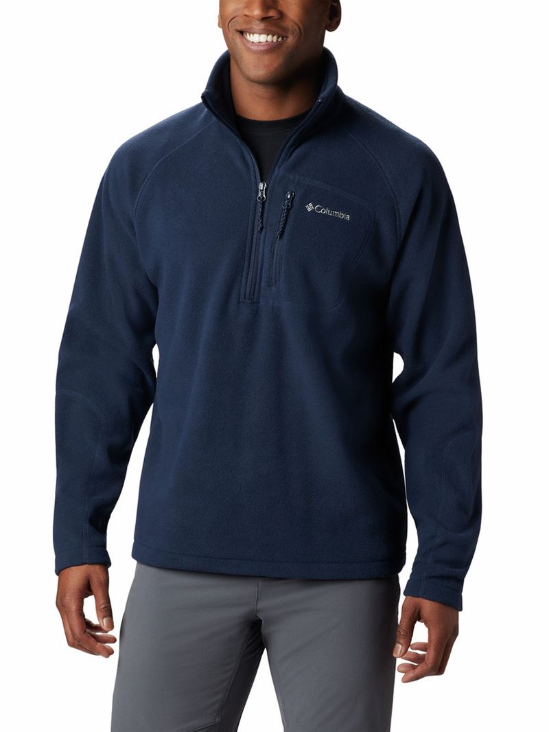 Polar-Hombre-Fast-Trek-III-Half-Zip-Azul-Columbia