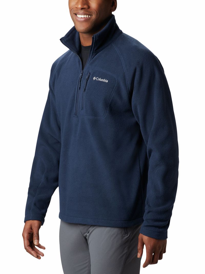 Polar-Hombre-Fast-Trek-III-Half-Zip-Azul-Columbia