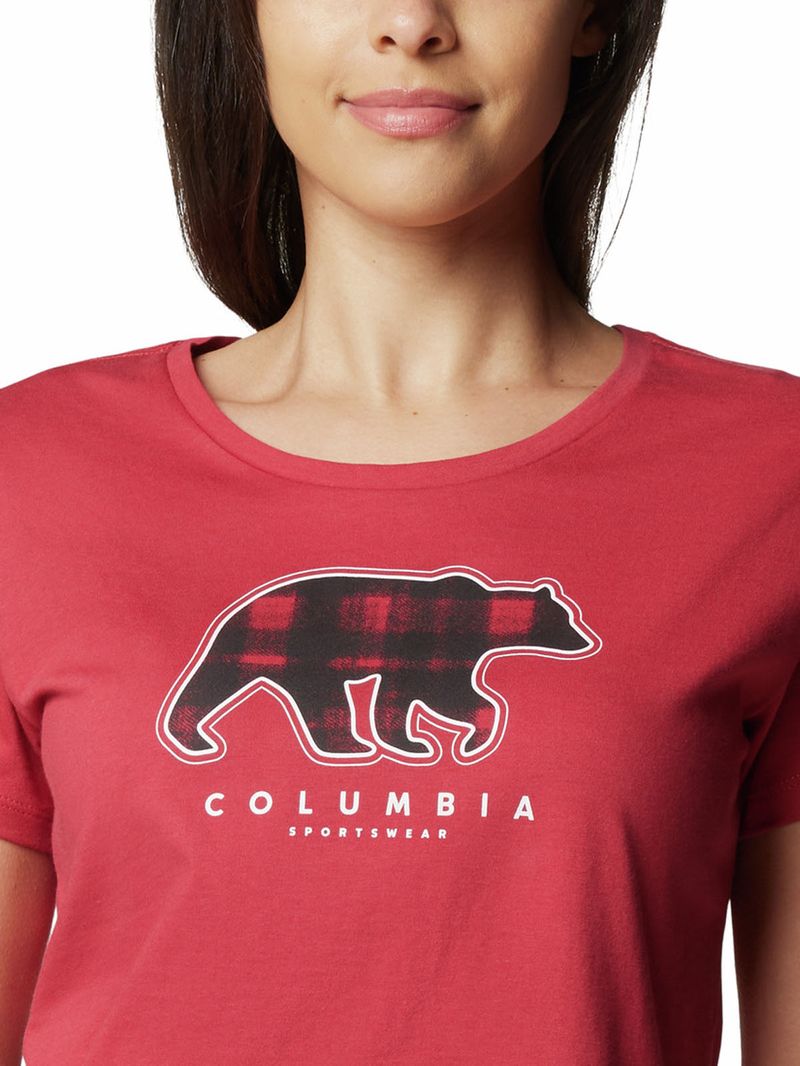 Polera-Manga-Corta-Mujer-Daisy-Days-Graphic-Rosado-Columbia