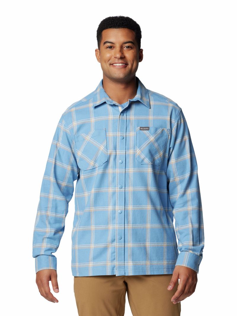 Camisa-Manga-Larga-Hombre-Landroamer-Woven-Celeste-Columbia