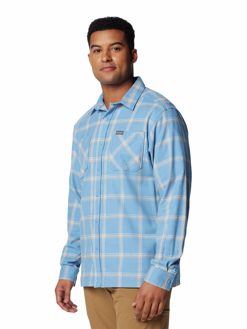 Camisa-Manga-Larga-Hombre-Landroamer-Woven-Celeste-Columbia